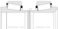 Wheel Pac™ 2D line drawing