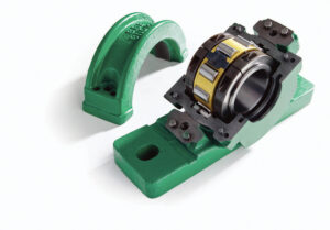 Photograph of Timken split bearing parts.