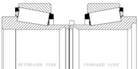 Wheel Pac™ 2D line drawing