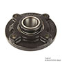 timken-fafnir-flange-mounted-ball-bearing-unit-round-4-bolt-with-locking-collar-RFC
