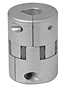Curved Jaw Coupling Spiders, GS Series - Metric